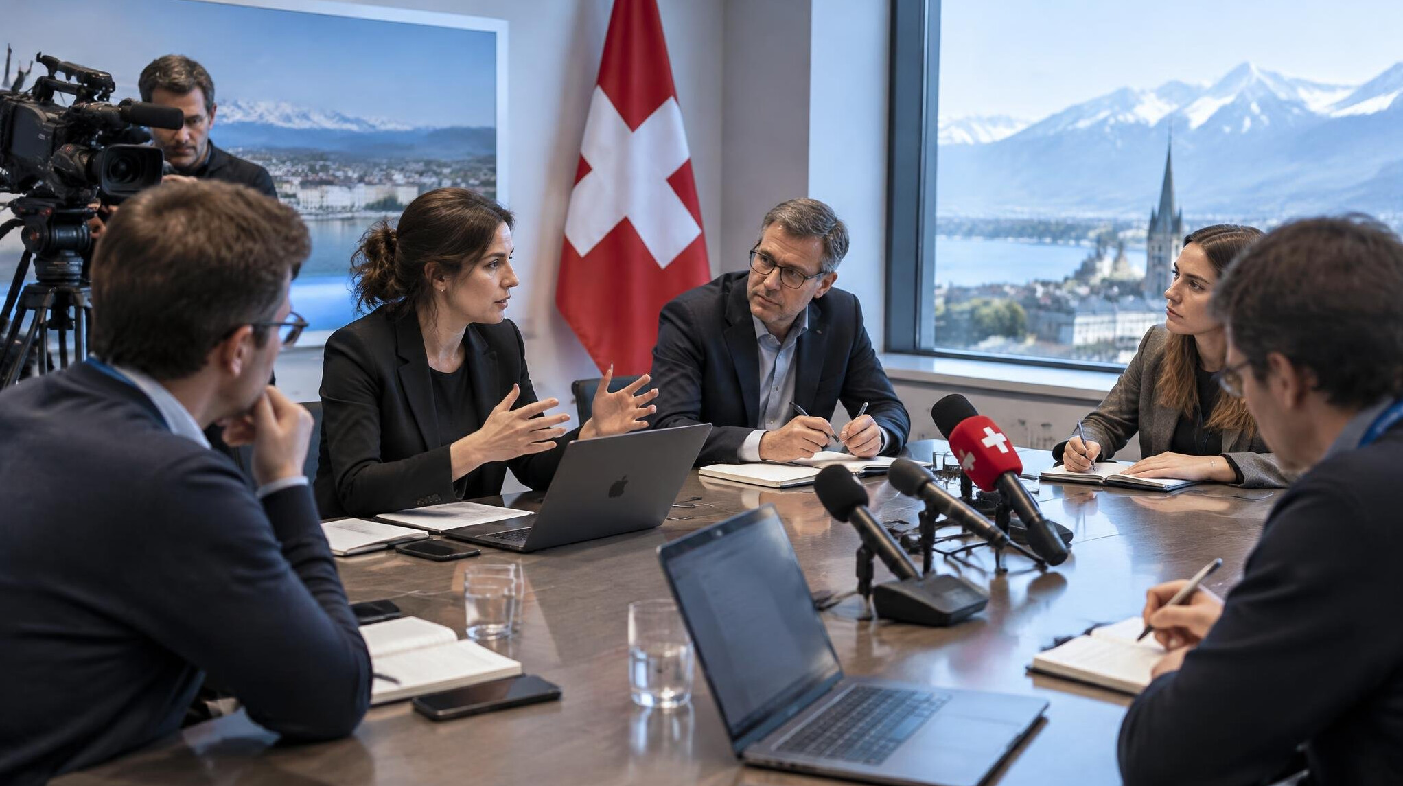 swiss journalists meeting