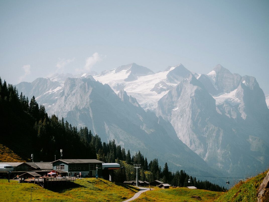 swiss mountains landscape